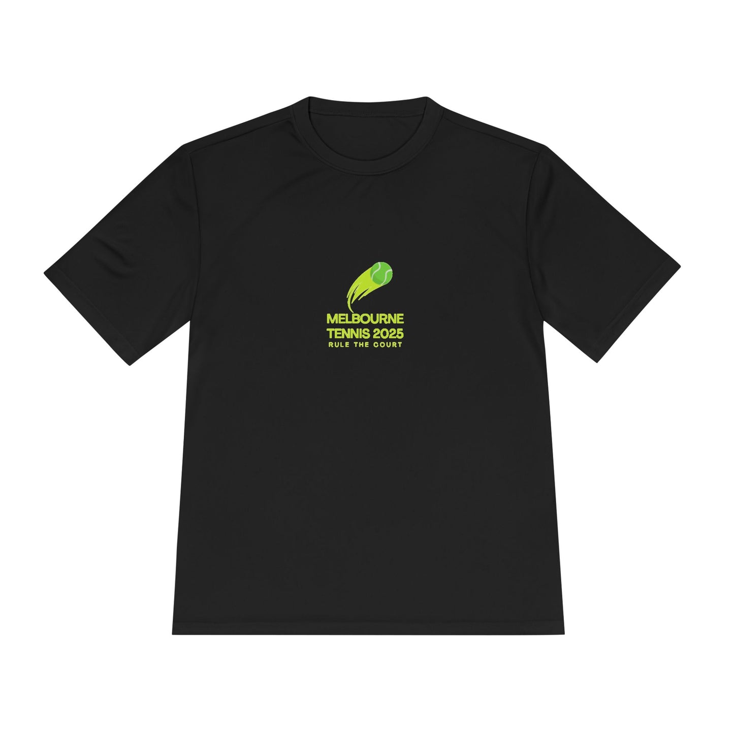 Melbourne Tennis 2025 Unisex Moisture Wicking Tee - Rule the Court! - perfect for Tennis Enthusiasts