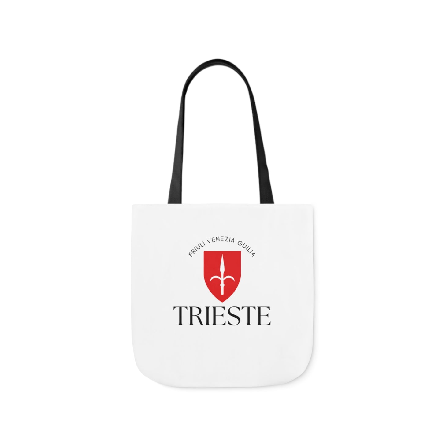 Trieste Canvas Tote Bag with 5-Color Straps - Stylish & Versatile Accessory