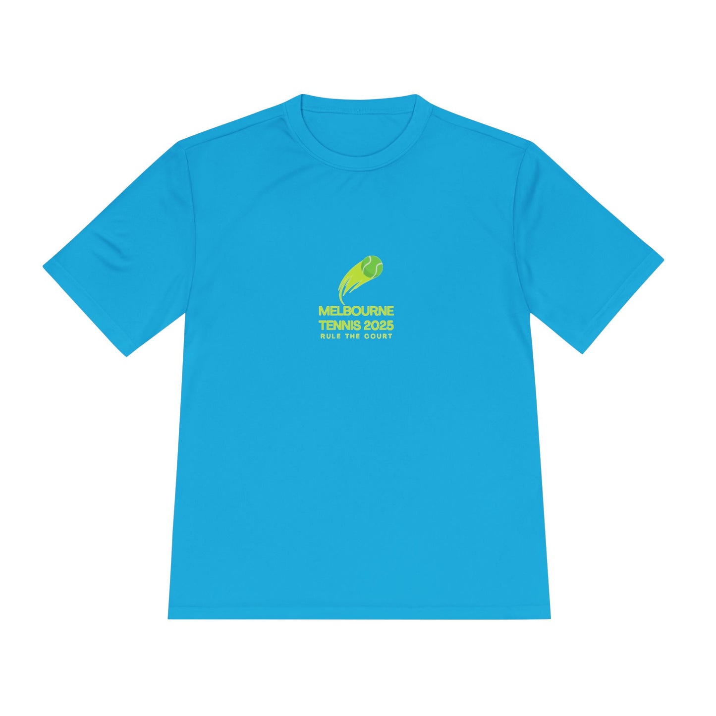 Melbourne Tennis 2025 Unisex Moisture Wicking Tee - Rule the Court! - perfect for Tennis Enthusiasts