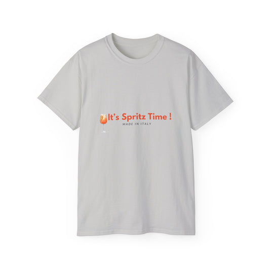 It's Spritz Time! Unisex Cotton Tee - Perfect for Summer Gatherings & Celebrations