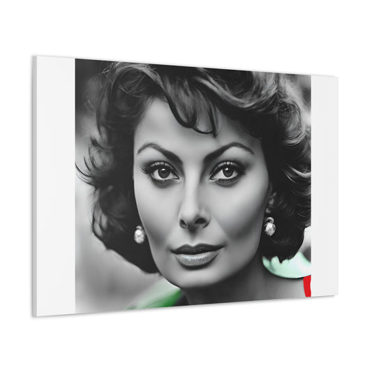 Sofia Loren Canvas Gallery Wraps