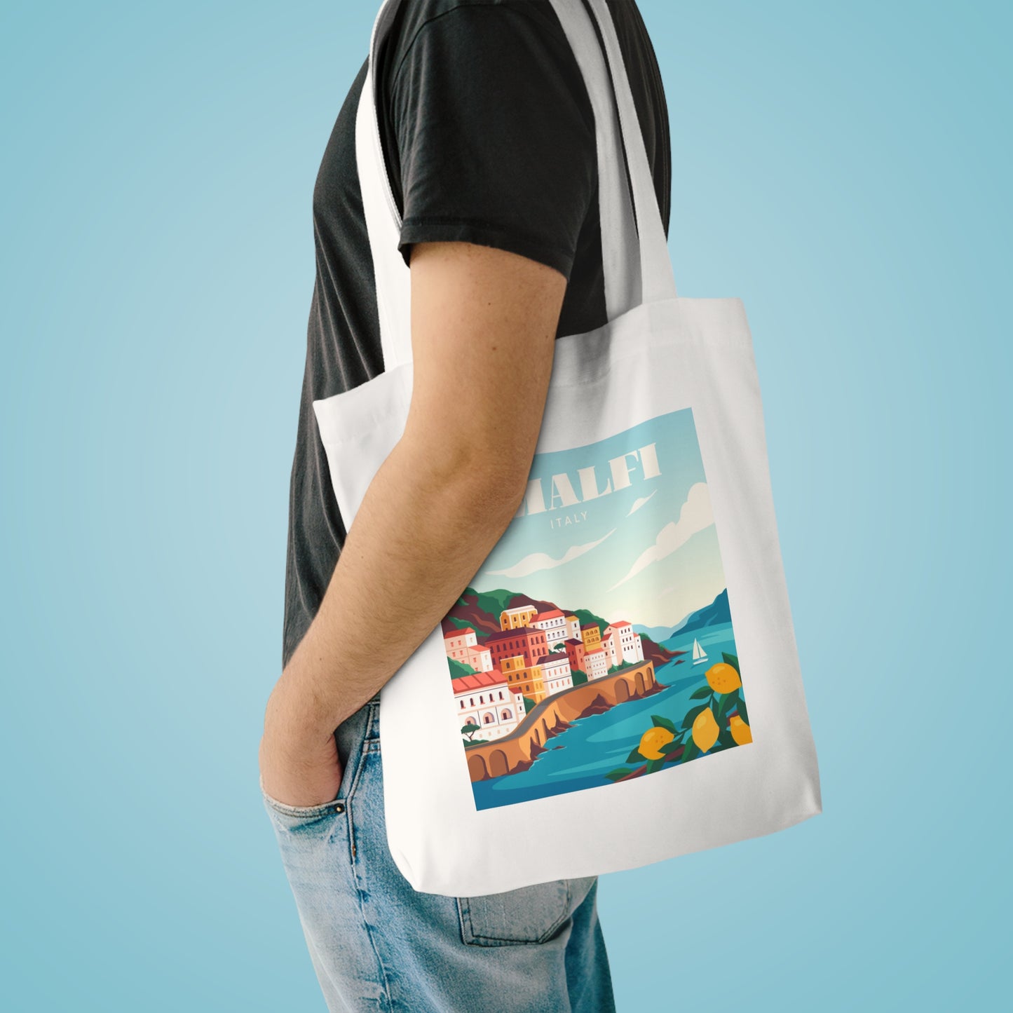 Tote Cotton Bag - Amalfi Theme