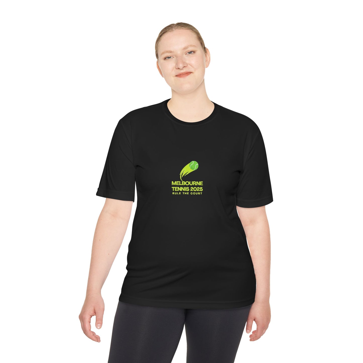 Melbourne Tennis 2025 Unisex Moisture Wicking Tee - Rule the Court! - perfect for Tennis Enthusiasts