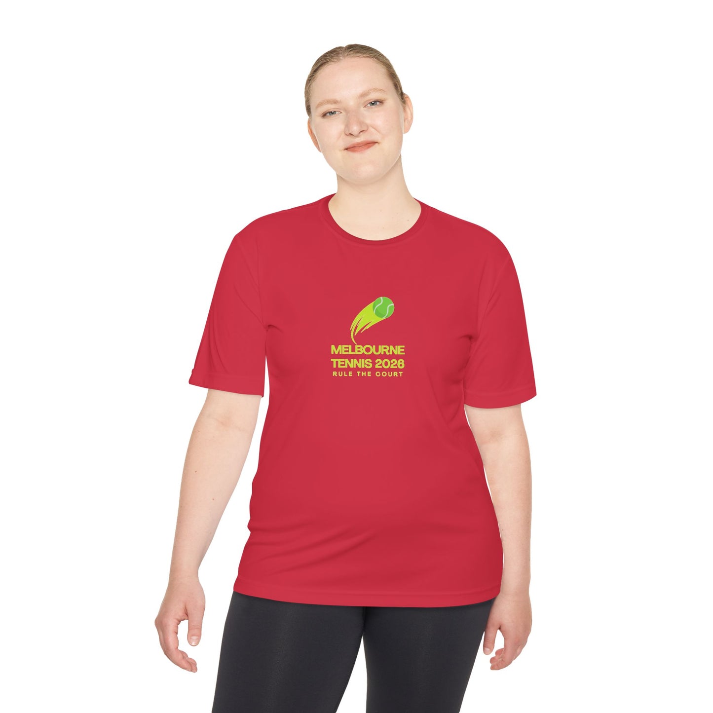 Melbourne Tennis 2026 Unisex Moisture Wicking Tee - Rule the Court! - perfect for Tennis Enthusiasts