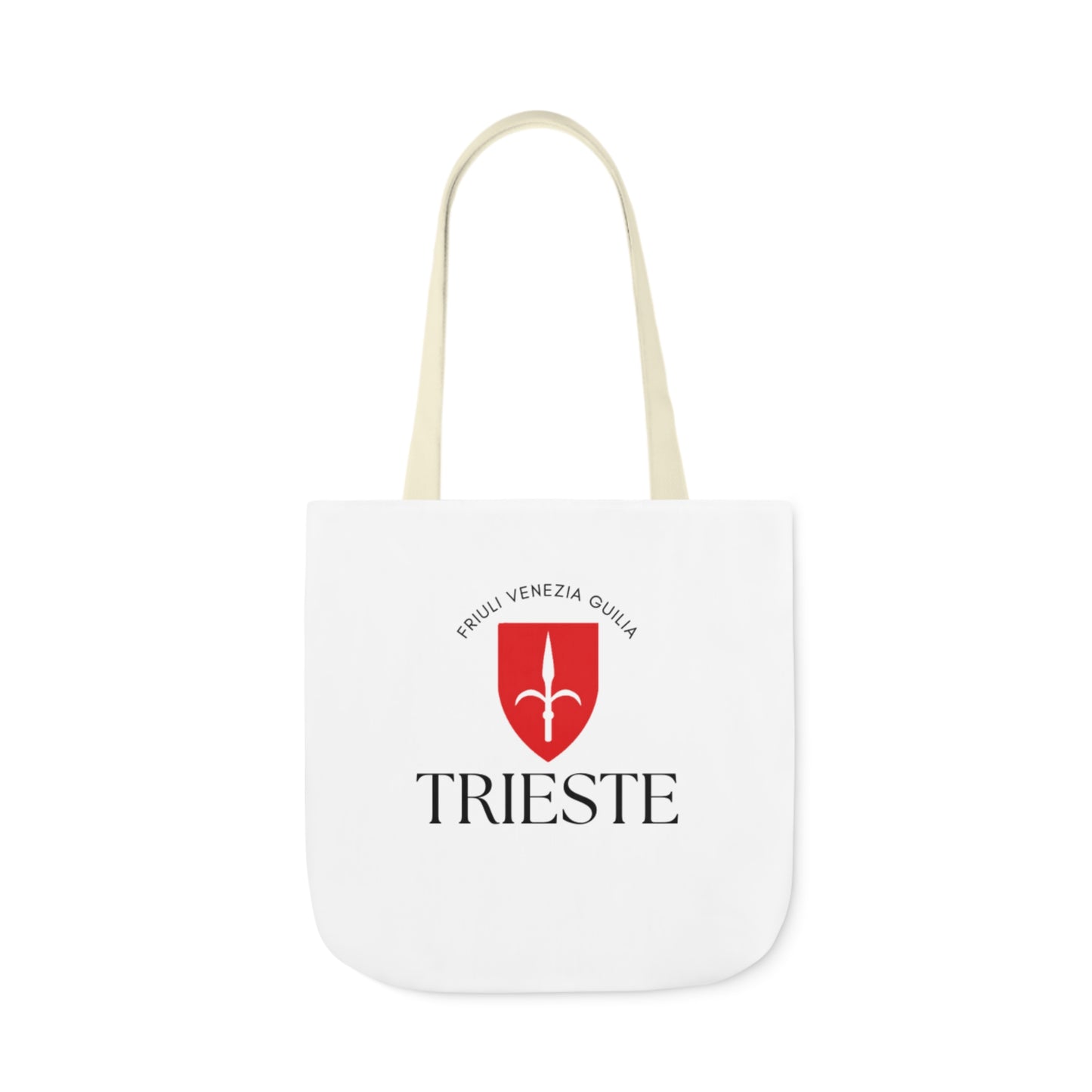 Trieste Canvas Tote Bag with 5-Color Straps - Stylish & Versatile Accessory
