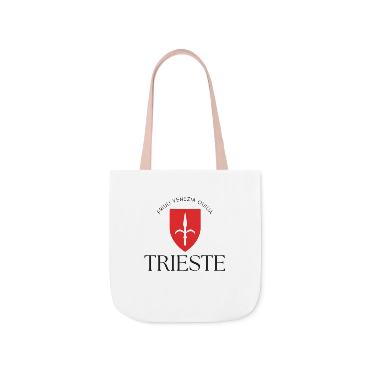Trieste Canvas Tote Bag with 5-Color Straps - Stylish & Versatile Accessory