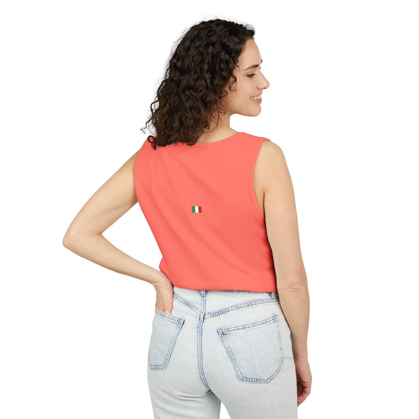 Forte dei Marmi Beach Club Unisex Garment-Dyed Tank Top