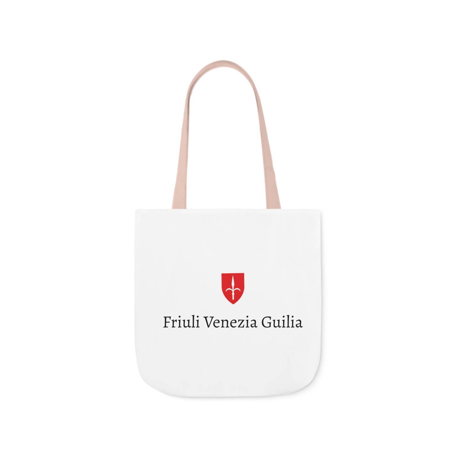 Trieste Canvas Tote Bag with 5-Color Straps - Stylish & Versatile Accessory