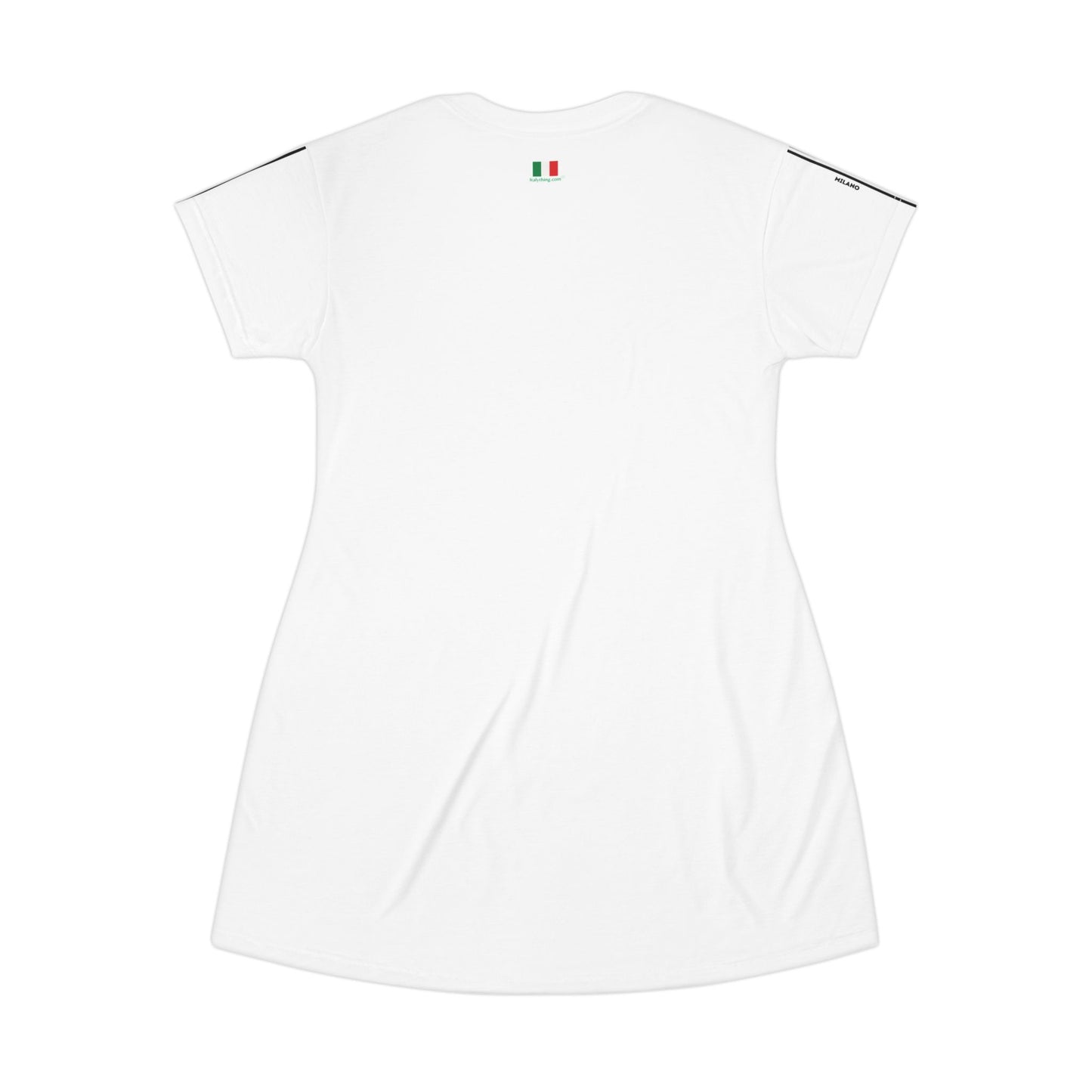 Chic Milano T-Shirt Dress - Casual, Sporty Style for Everyday Wear
