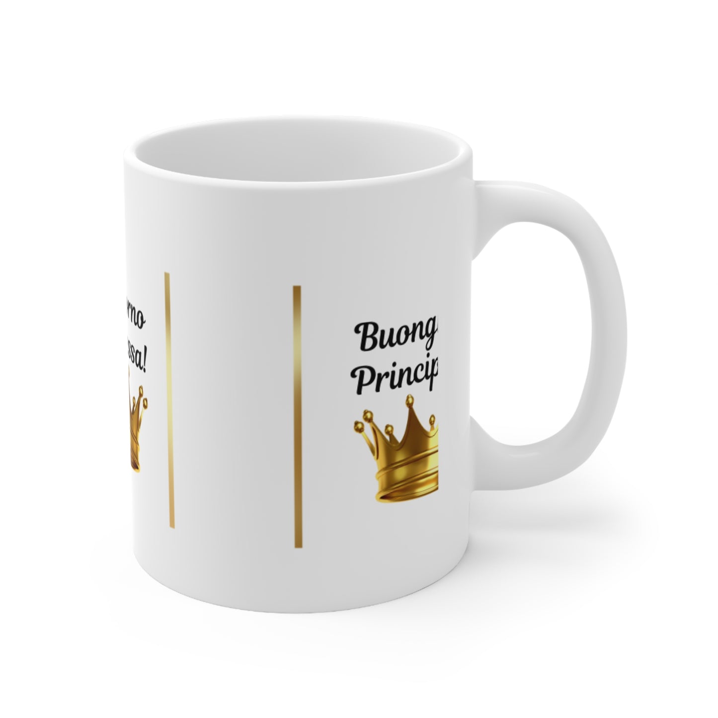 Ceramic Coffee Cup for the Princess: Buongiorno Principessa