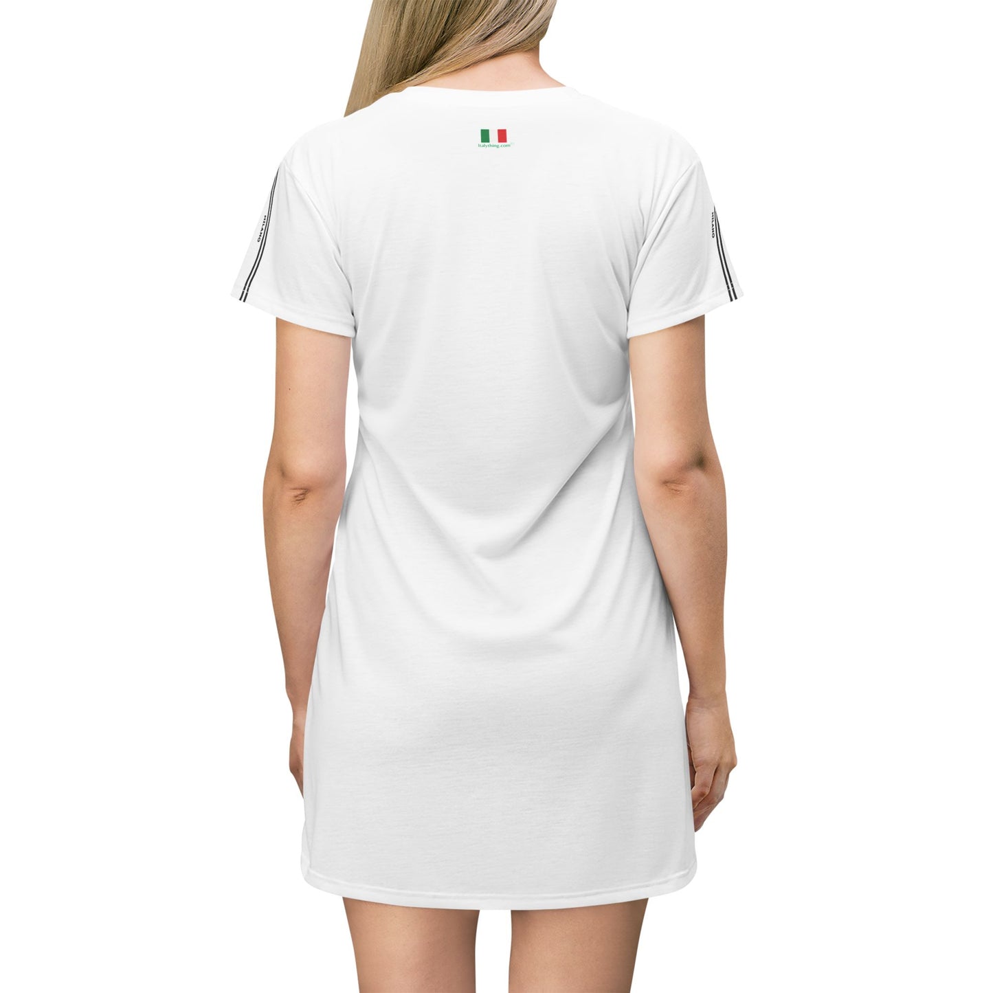 Chic Milano T-Shirt Dress - Casual, Sporty Style for Everyday Wear