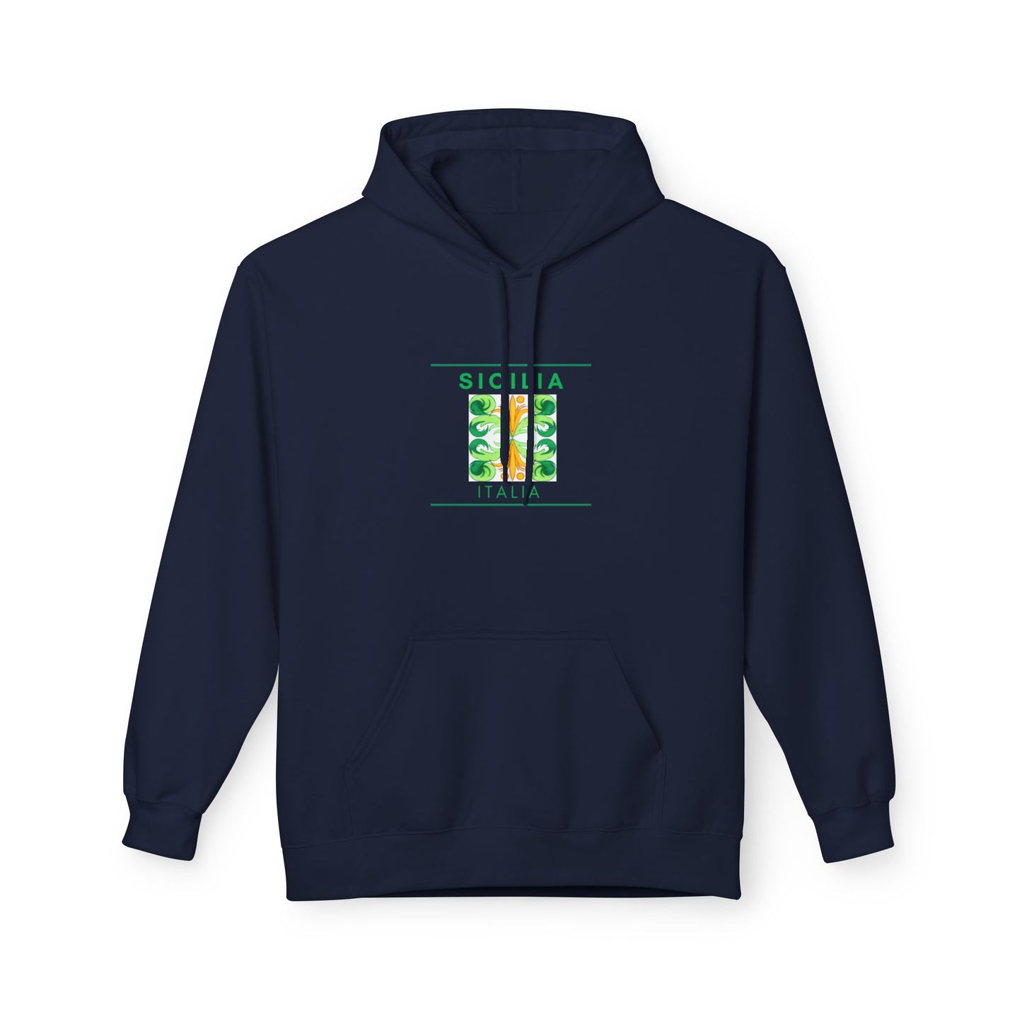 Sicilian Heritage Hoodie - Unisex Midweight Softstyle Fleece