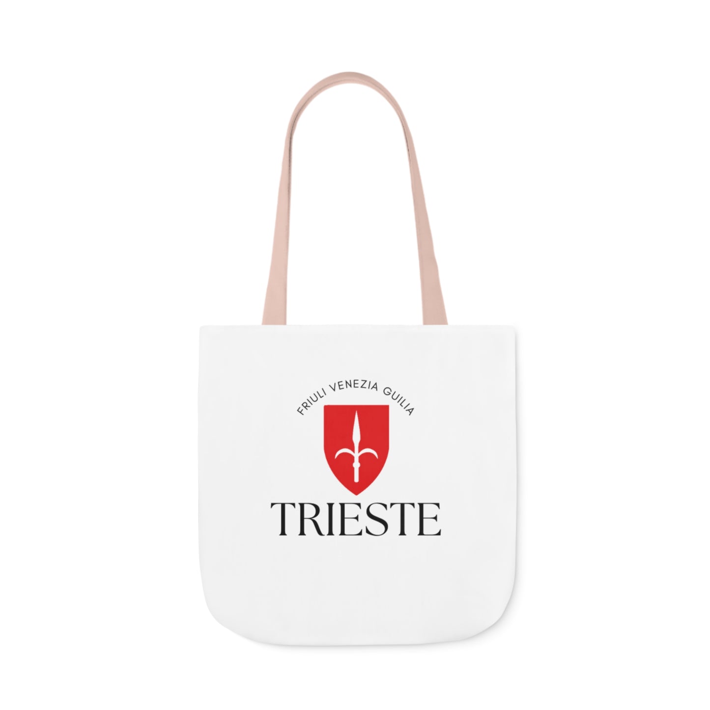 Trieste Canvas Tote Bag with 5-Color Straps - Stylish & Versatile Accessory
