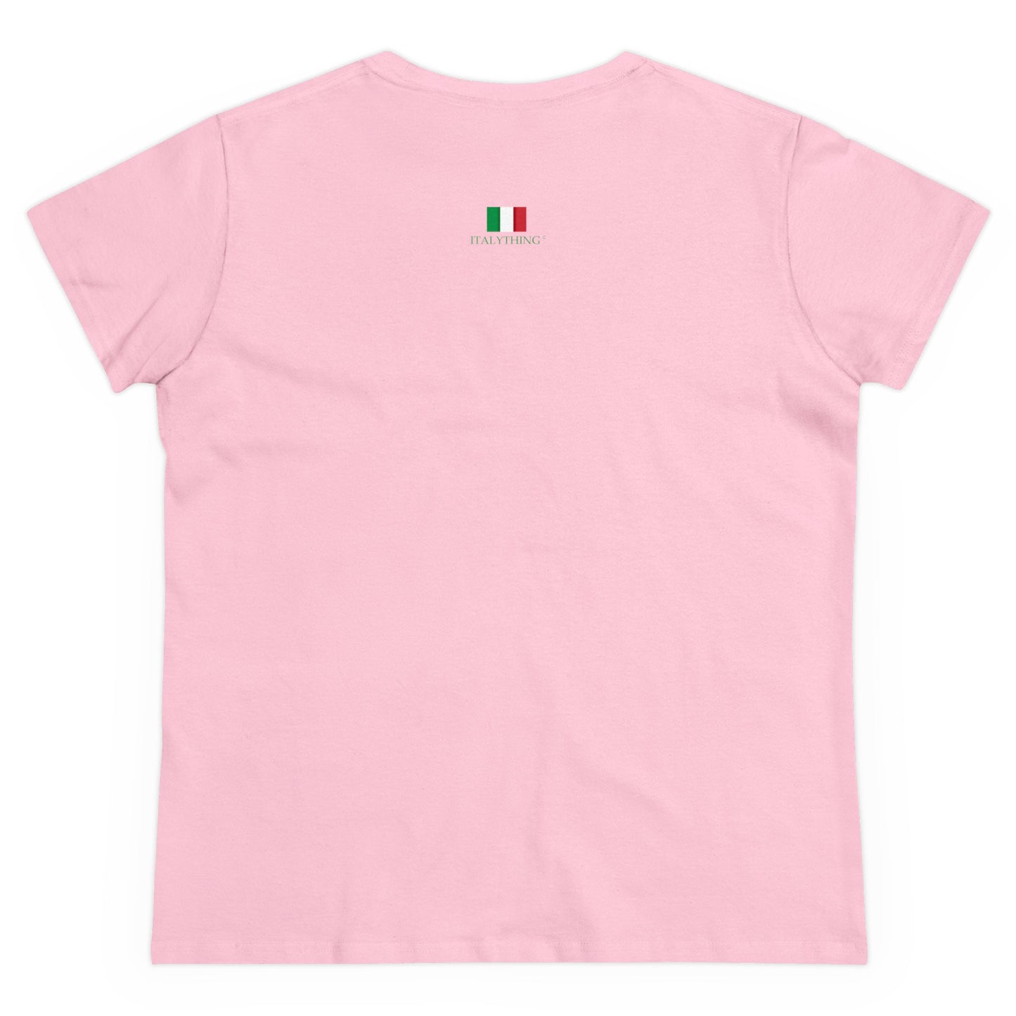 Women's Cotton Tee Spaghetti Slogan!