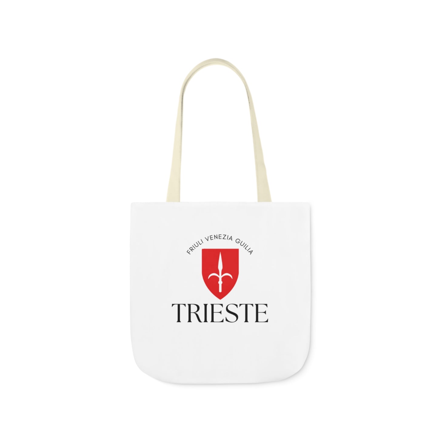 Trieste Canvas Tote Bag with 5-Color Straps - Stylish & Versatile Accessory
