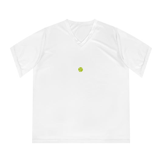 Melbourne Tenns Club Women's Performance V-Neck Tennis T-Shirt - Lightweight & Stylish Activewear