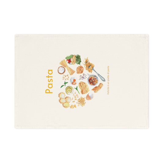 Geschirrtuch aus Baumwolle mit Pasta-Logo aus unserer Cucina Italiana Kollektion