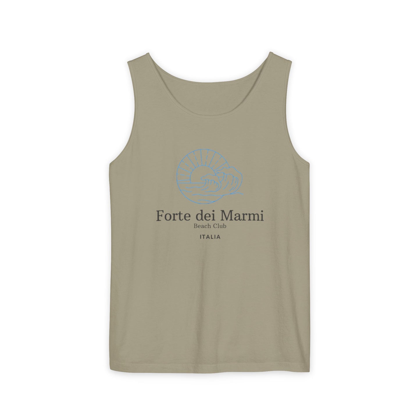 Forte dei Marmi Beach Club Unisex Garment-Dyed Tank Top