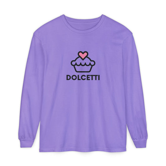 Italian Sweets - Dolcetti - Long Sleeve T-Shirt for Dessert and Pastry Lovers