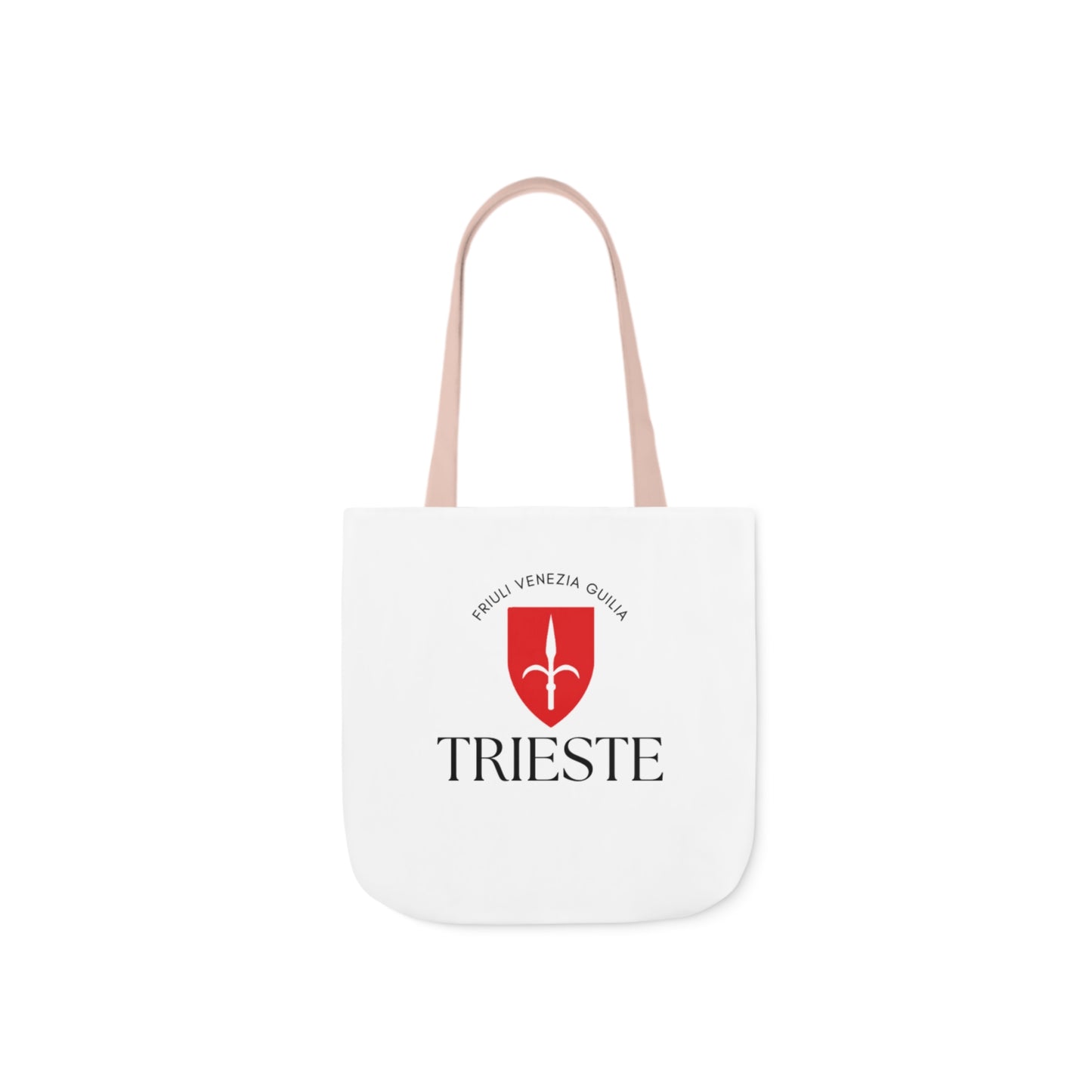 Trieste Canvas Tote Bag with 5-Color Straps - Stylish & Versatile Accessory