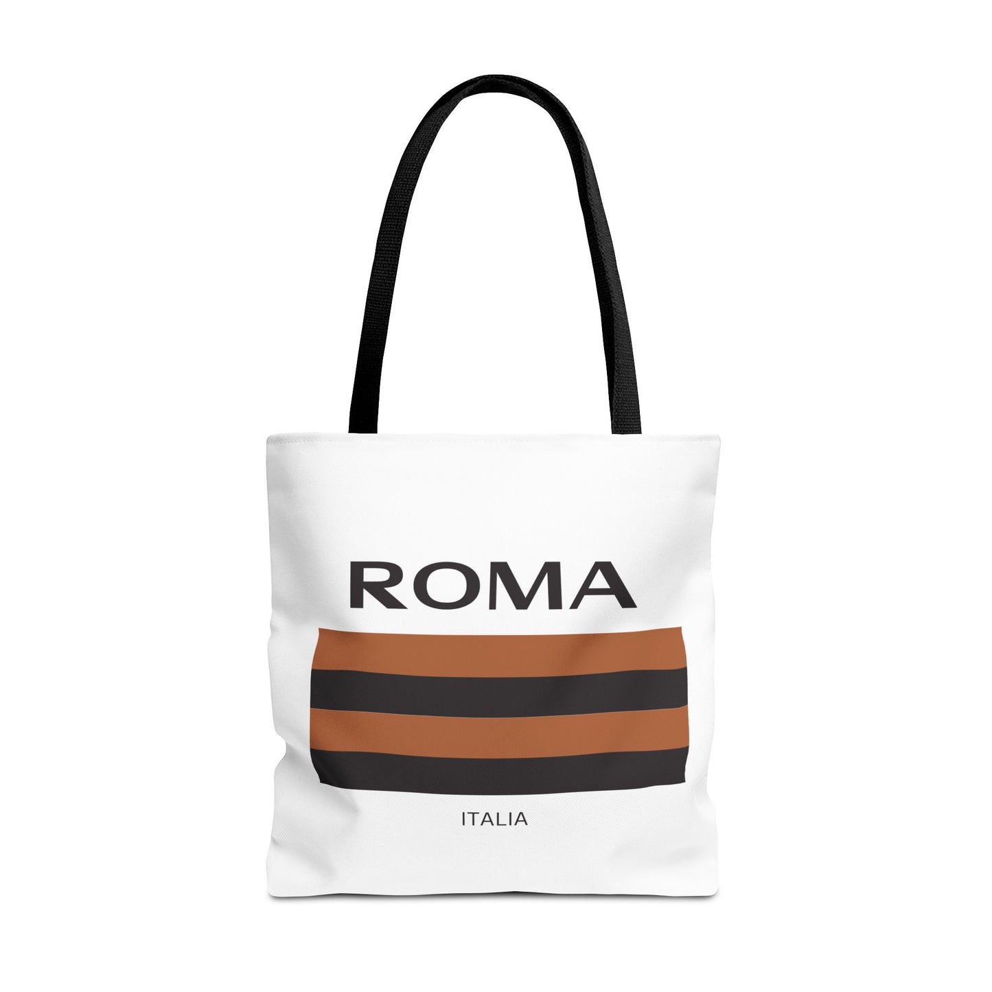 Rome inspired Tote Bag with unique Roma stripes