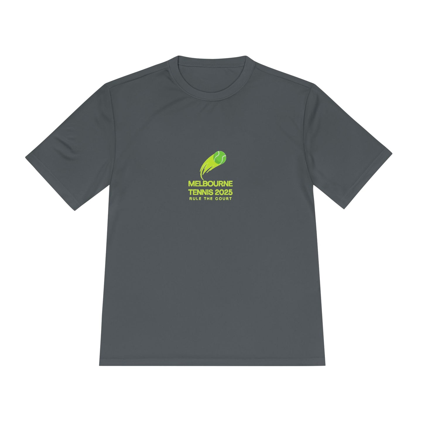 Melbourne Tennis 2025 Unisex Moisture Wicking Tee - Rule the Court! - perfect for Tennis Enthusiasts