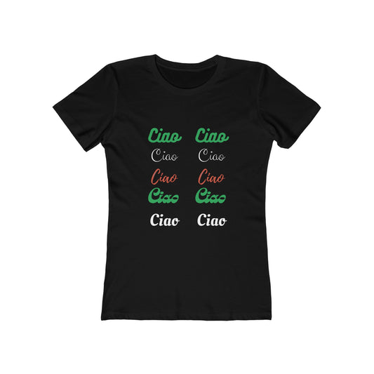 Italian-themed T-Shirt with "Ciao Ciao" Logo