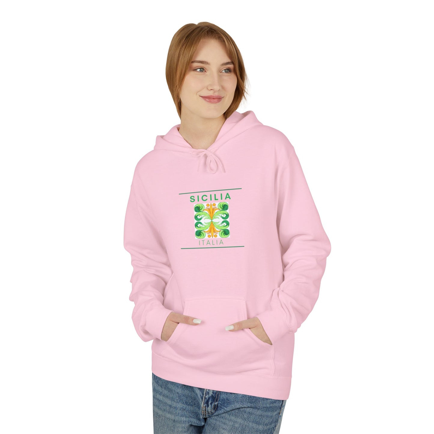 Sicilian Heritage Hoodie - Unisex Midweight Softstyle Fleece
