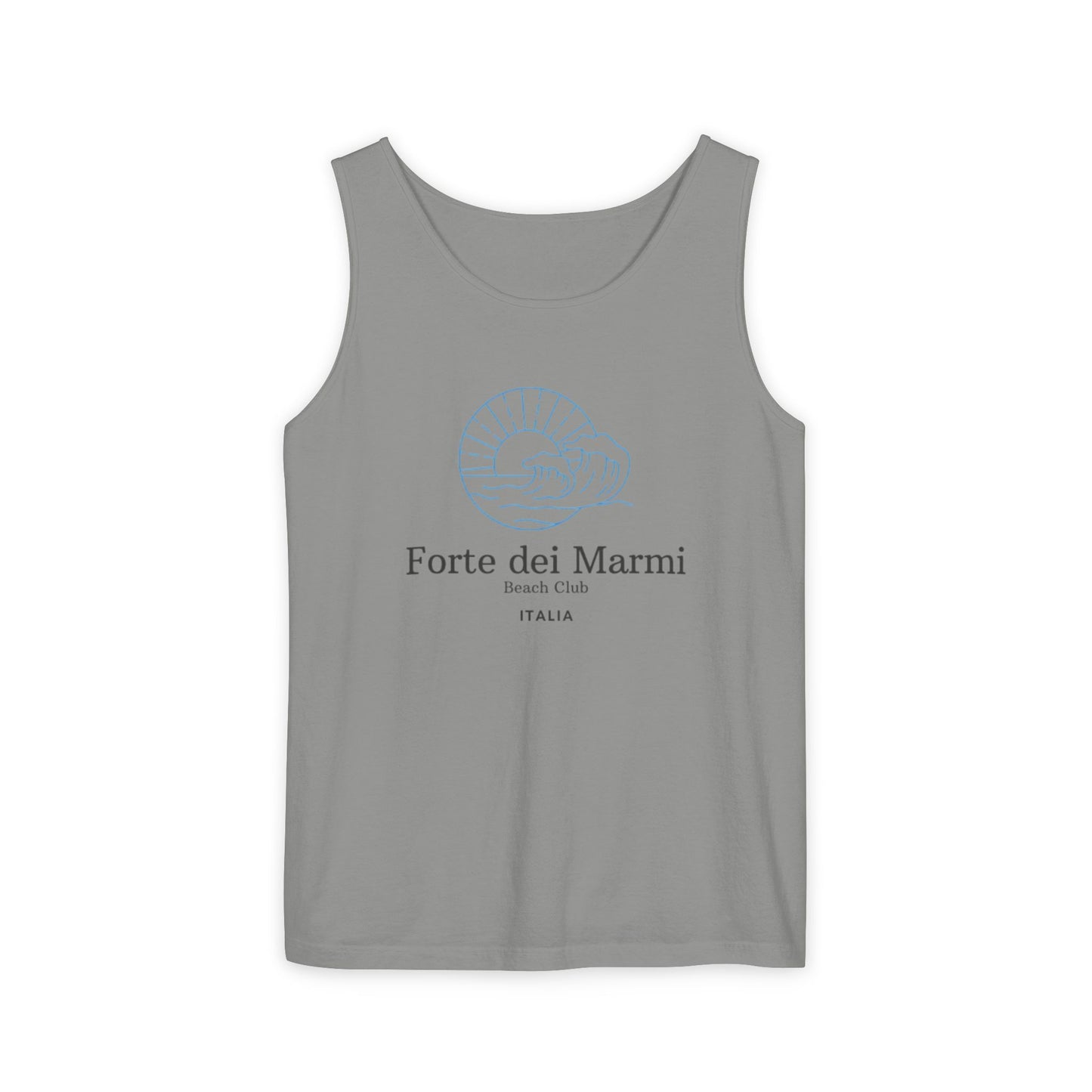 Forte dei Marmi Beach Club Unisex Garment-Dyed Tank Top