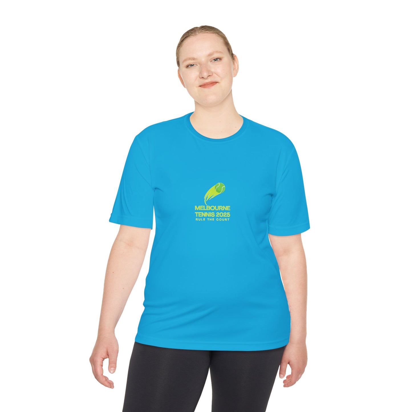 Melbourne Tennis 2025 Unisex Moisture Wicking Tee - Rule the Court! - perfect for Tennis Enthusiasts