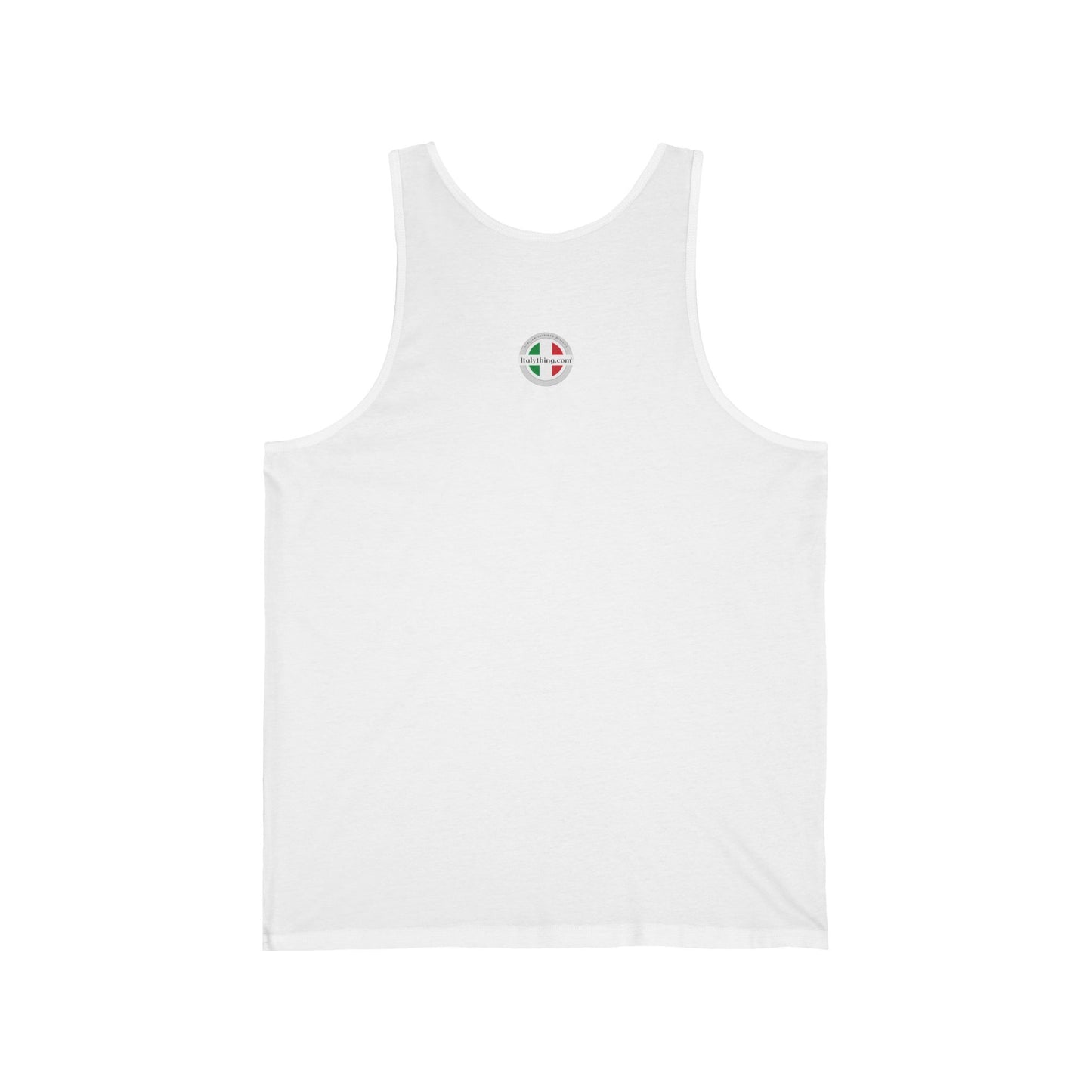 Forte e Bella Jersey Tank Top, Casual Summer Wear, Festival Outfit, Birthday Gift, Workout Gear, Graphic Tee
