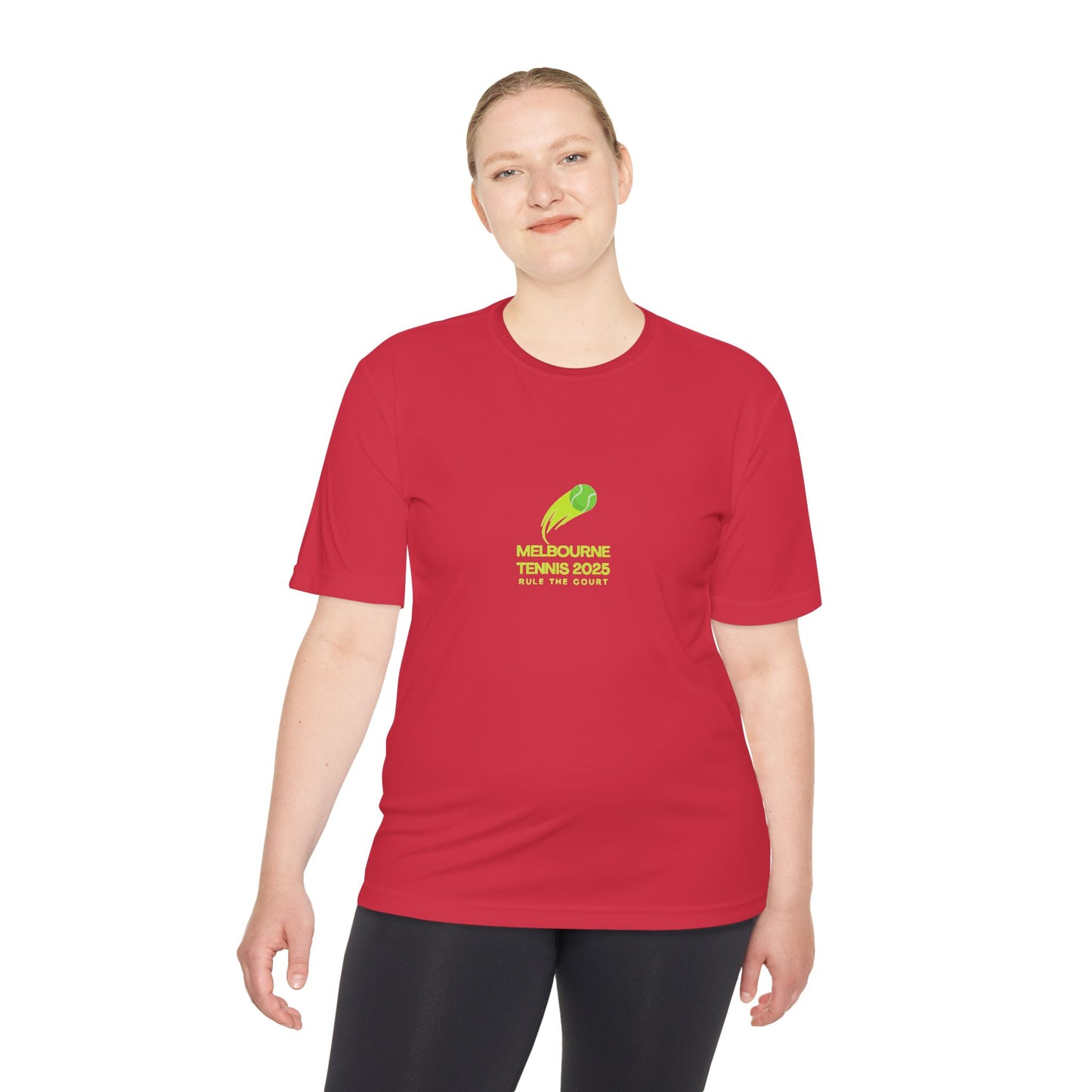 Melbourne Tennis 2025 Unisex Moisture Wicking Tee - Rule the Court! - perfect for Tennis Enthusiasts