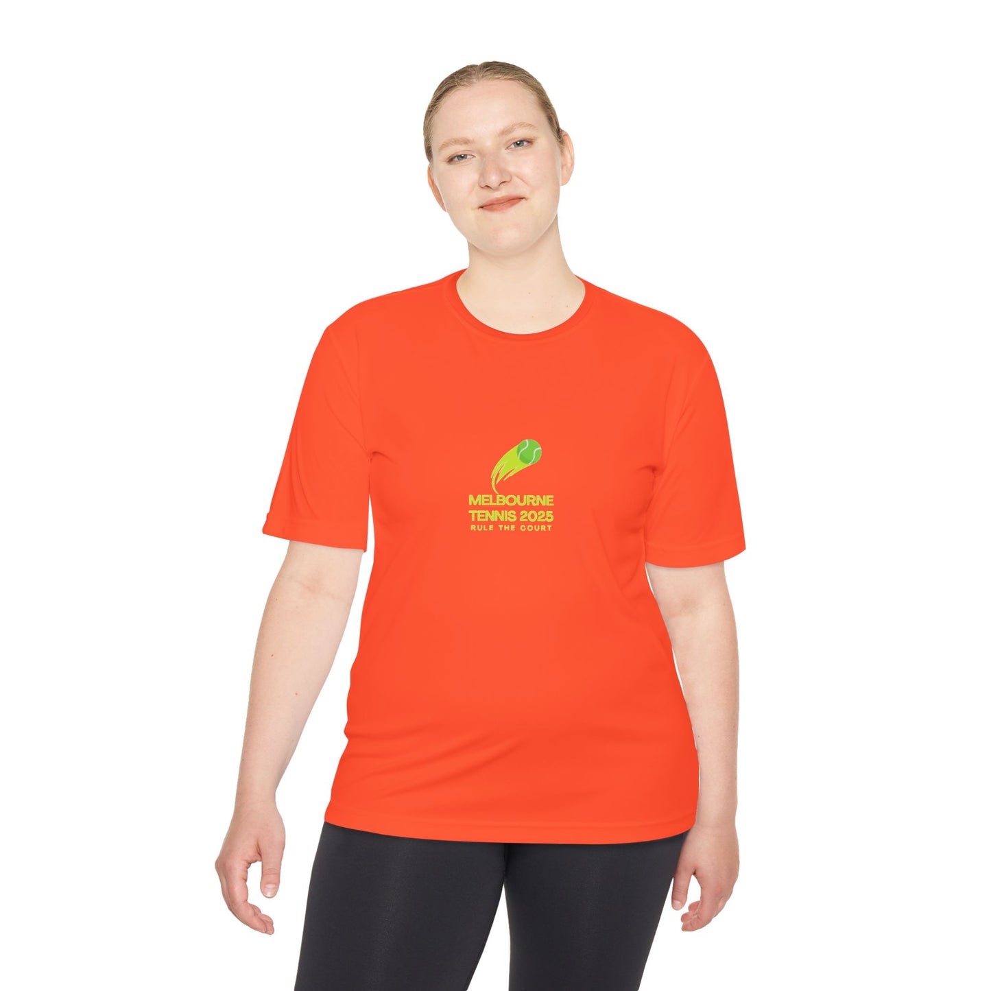 Melbourne Tennis 2025 Unisex Moisture Wicking Tee - Rule the Court! - perfect for Tennis Enthusiasts