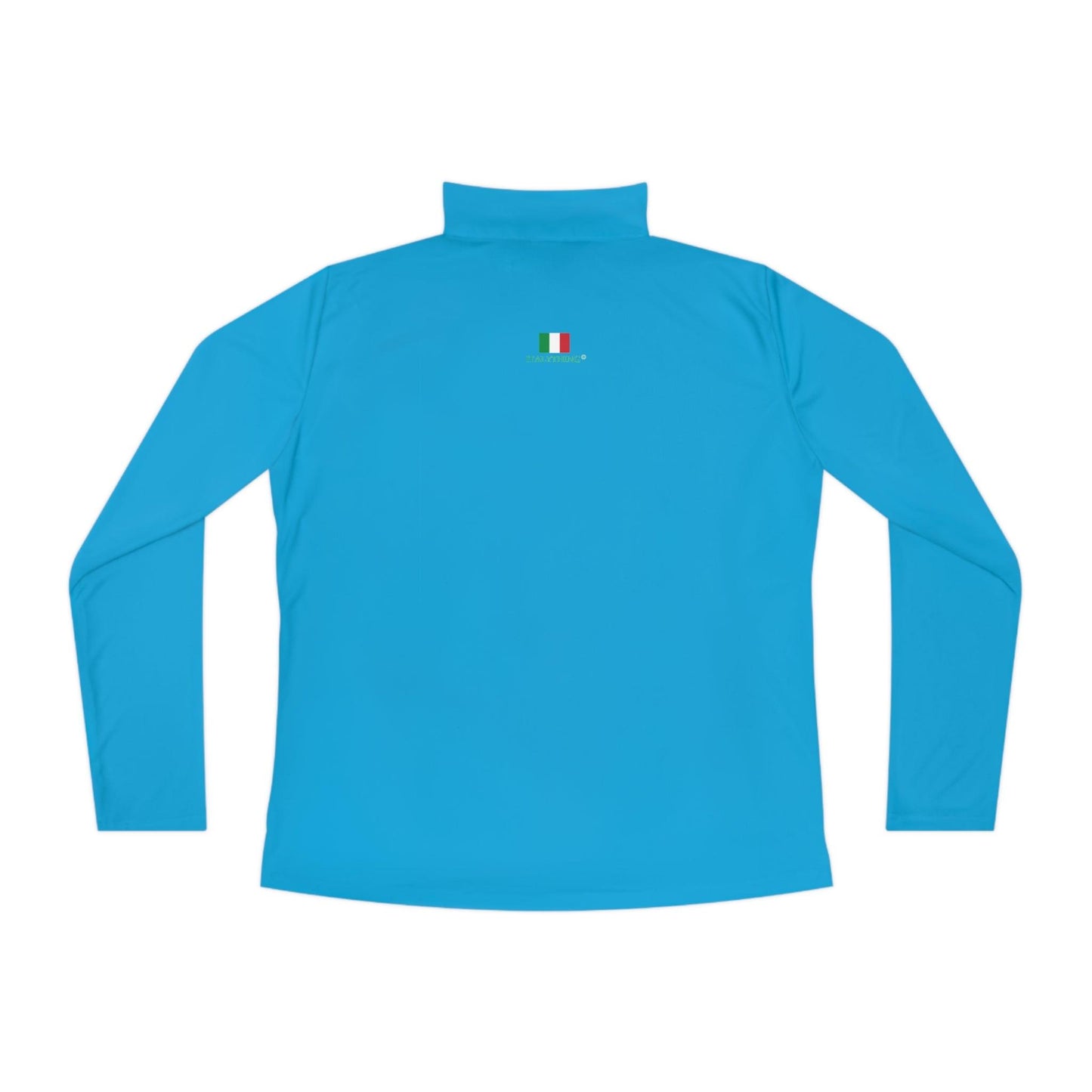 Italy Logo Ladies Quarter-Zip Pullover