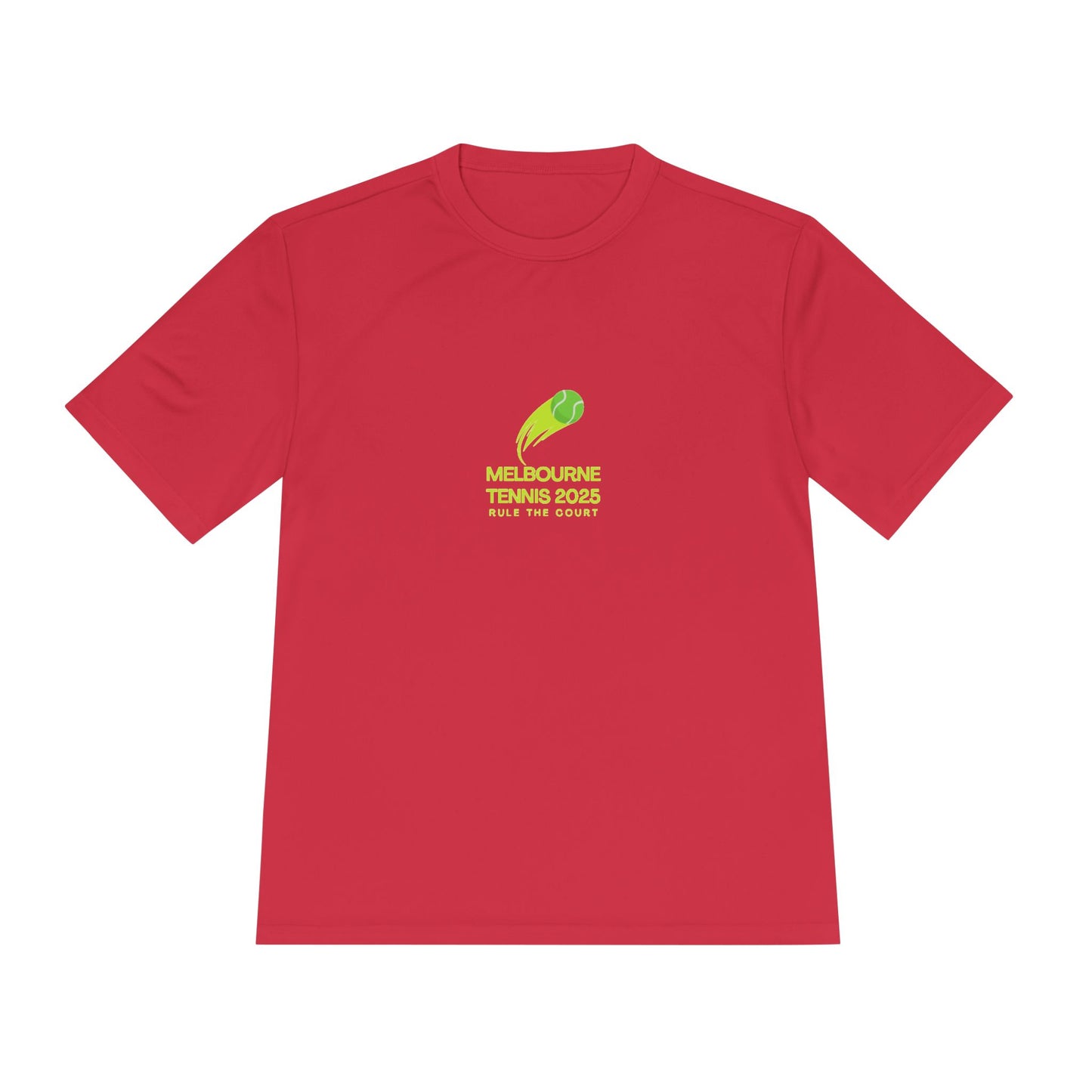 Melbourne Tennis 2025 Unisex Moisture Wicking Tee - Rule the Court! - perfect for Tennis Enthusiasts
