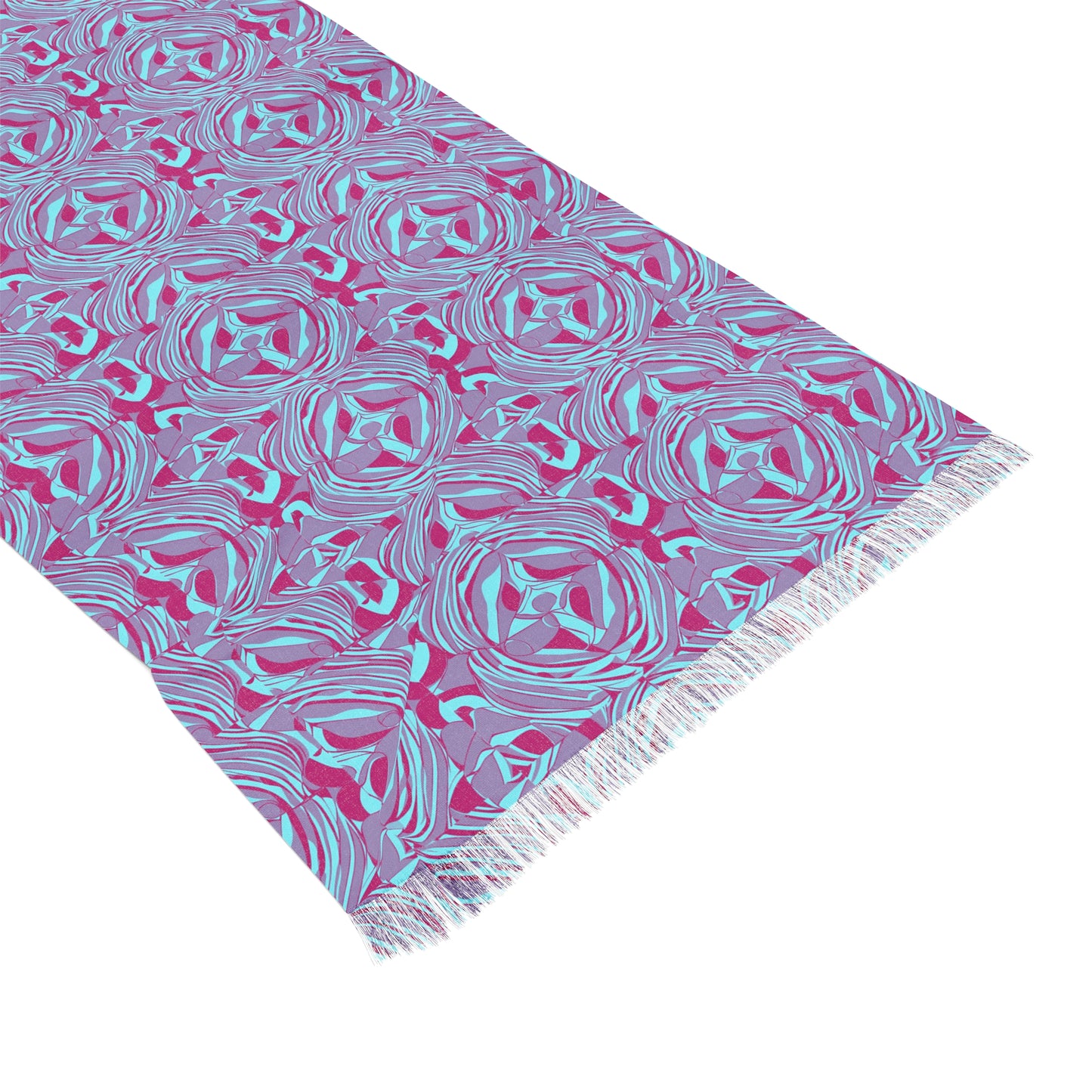 Pink Blue Light Scarf Pucci Style