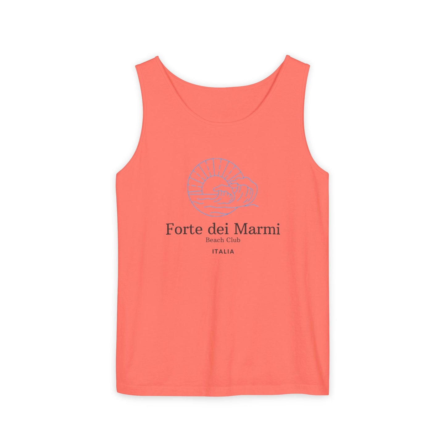 Forte dei Marmi Beach Club Unisex Garment-Dyed Tank Top
