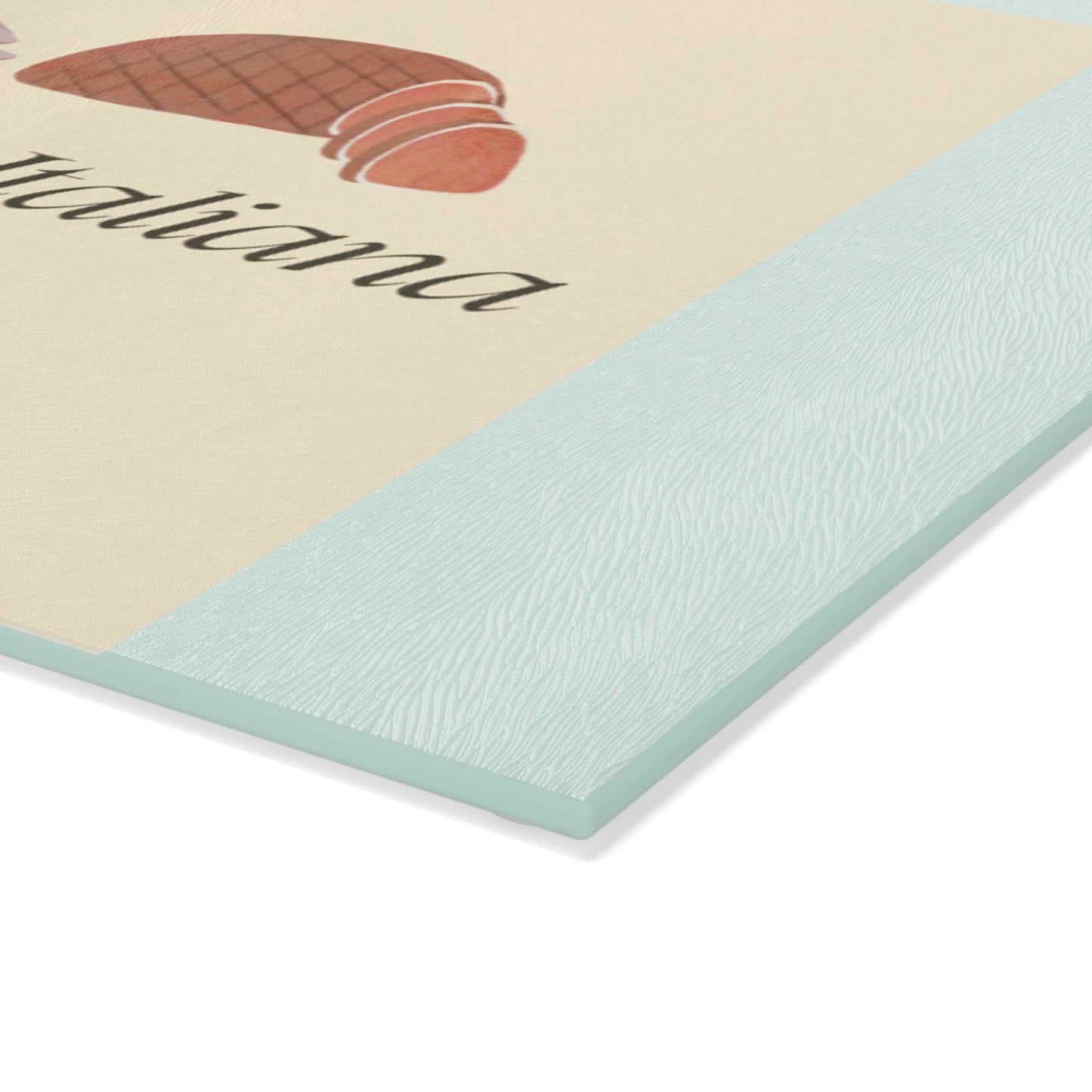 Meat - Carne Glass Cutting Board