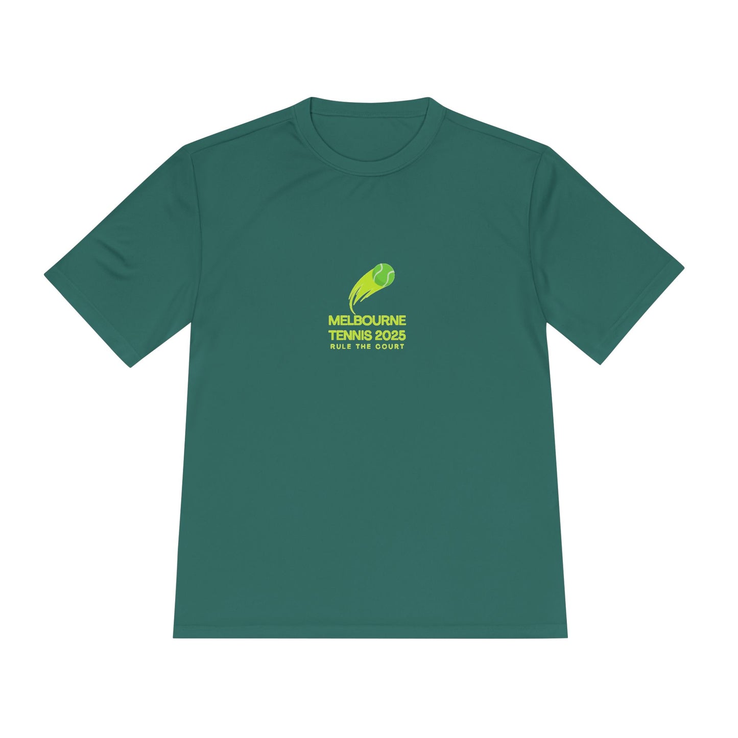 Melbourne Tennis 2025 Unisex Moisture Wicking Tee - Rule the Court! - perfect for Tennis Enthusiasts