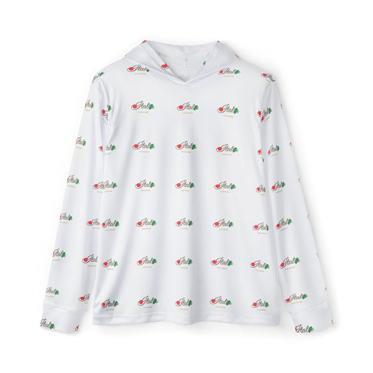 Italy Logo Fitness Collection Herren-Sport-Aufwärmhoodie (AOP)