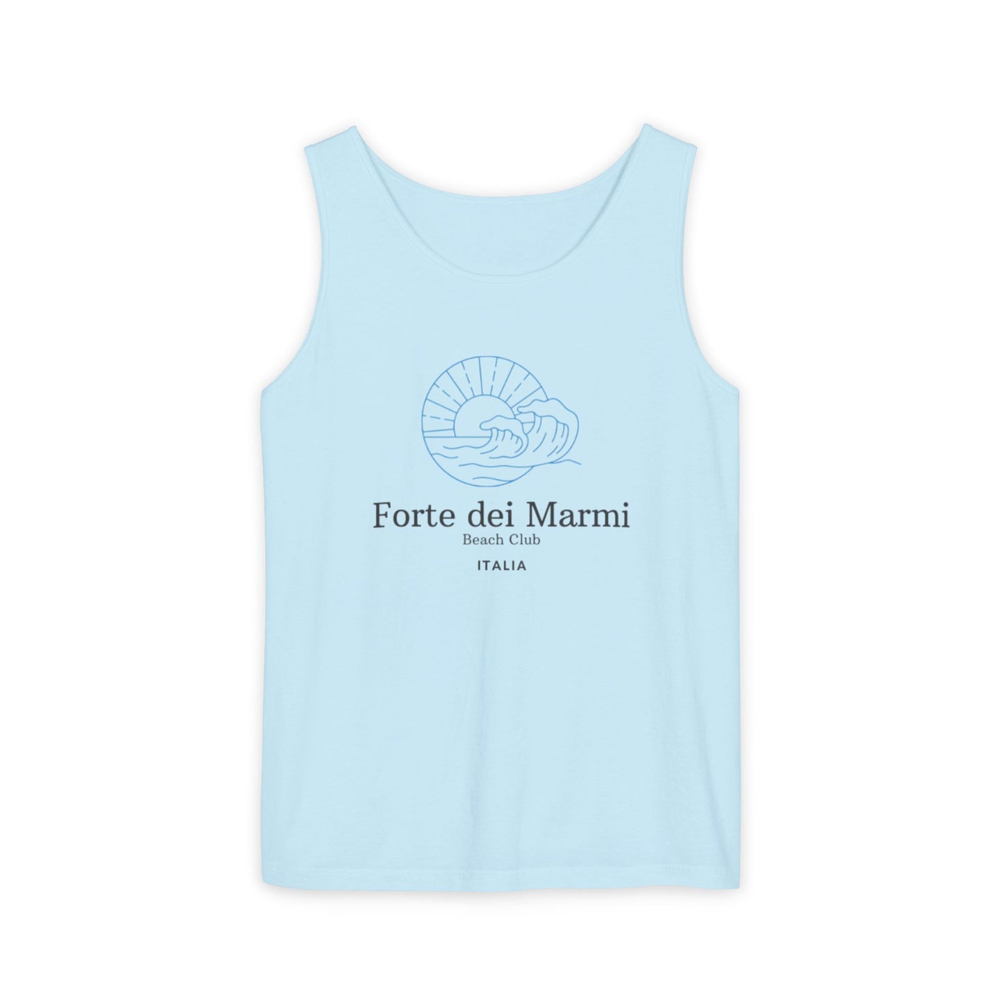 Forte dei Marmi Beach Club Unisex Garment-Dyed Tank Top