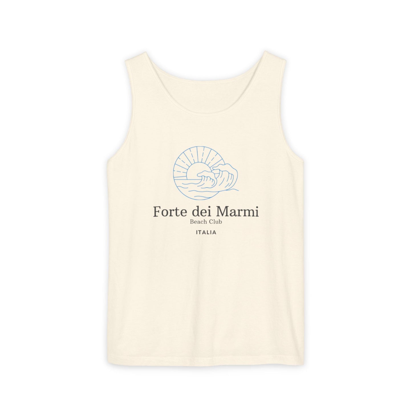 Forte dei Marmi Beach Club Unisex Garment-Dyed Tank Top