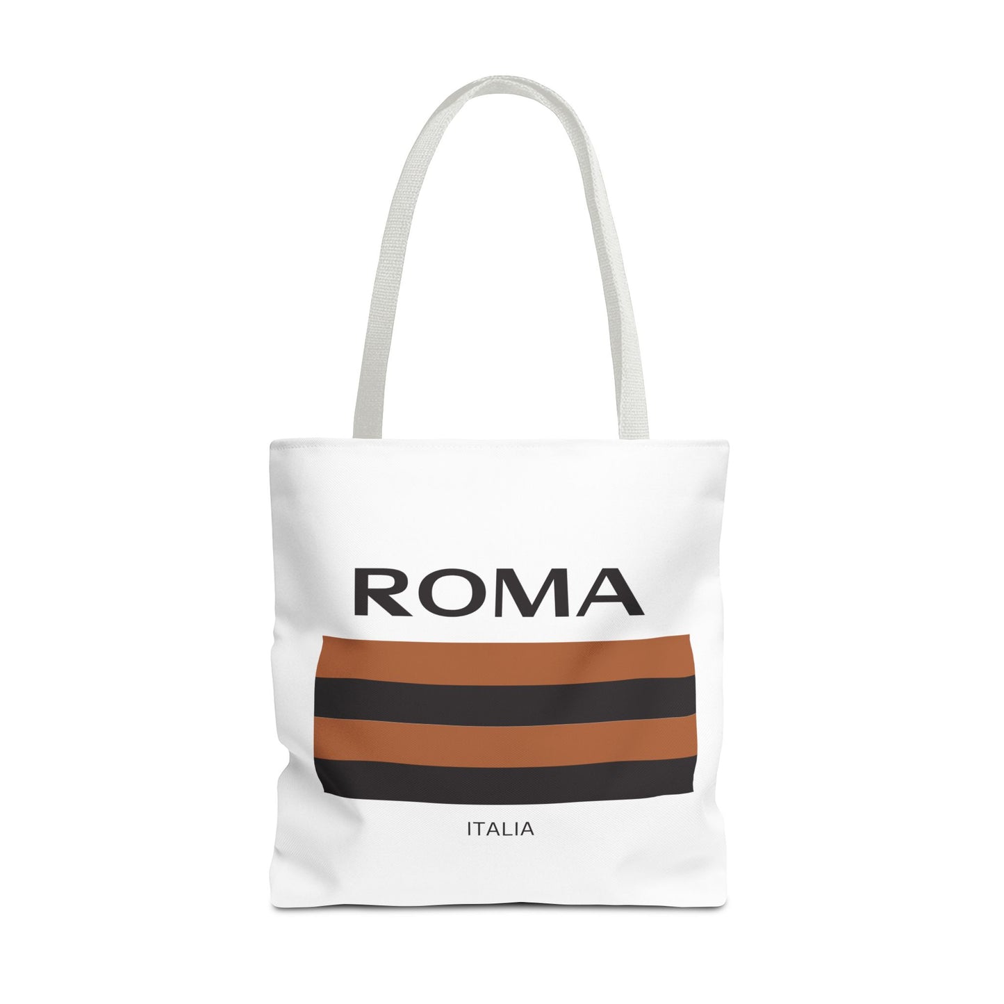 Rome inspired Tote Bag with unique Roma stripes