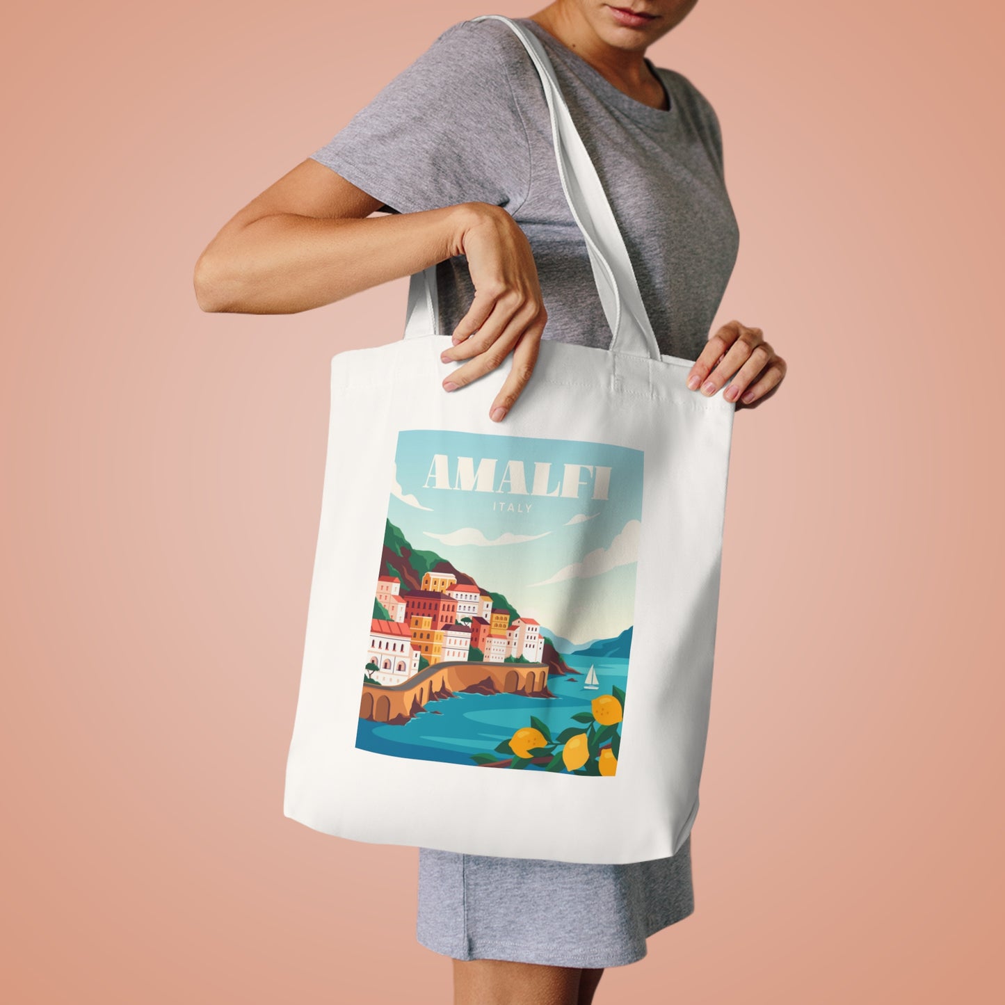 Tote Cotton Bag - Amalfi Theme