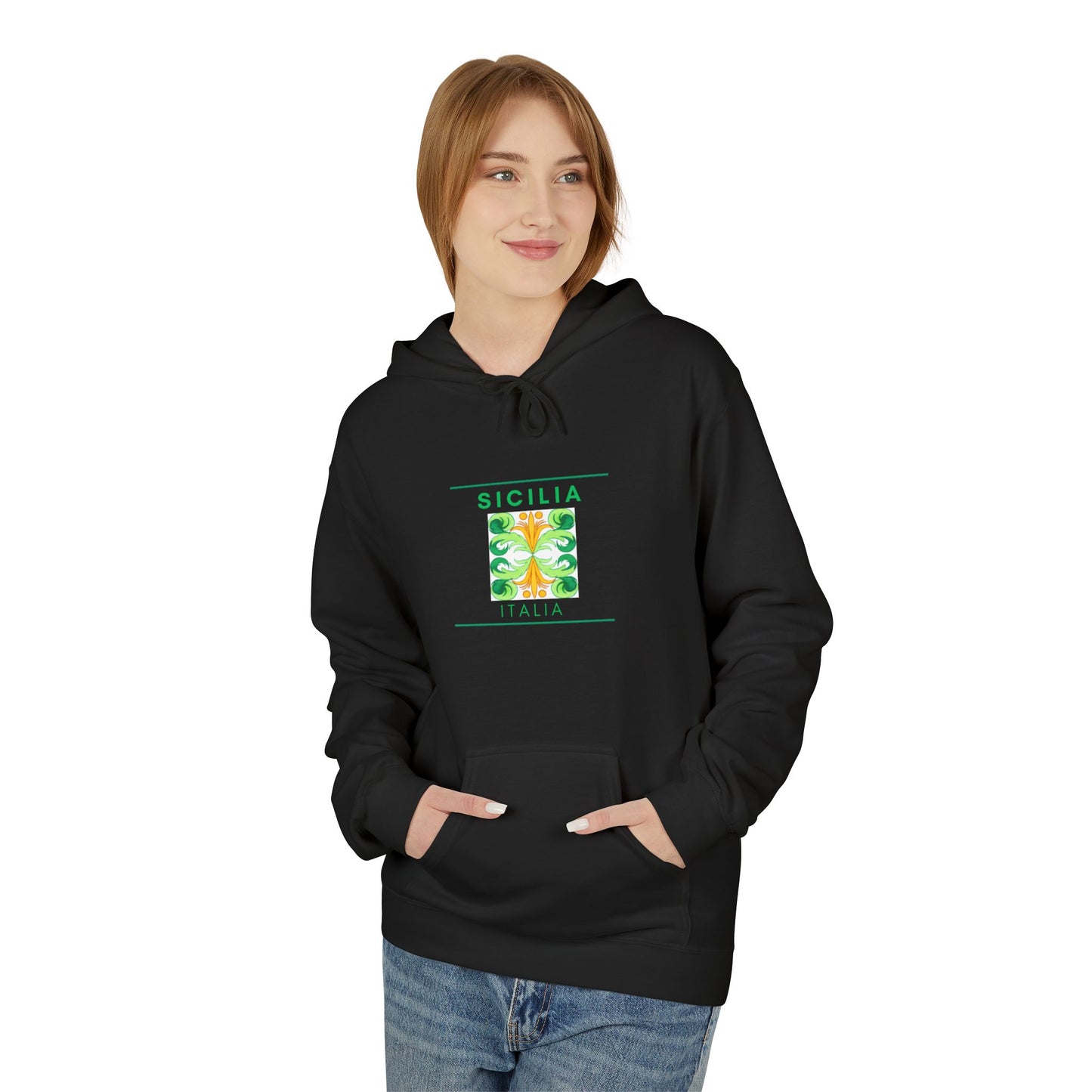 Sicilian Heritage Hoodie - Unisex Midweight Softstyle Fleece