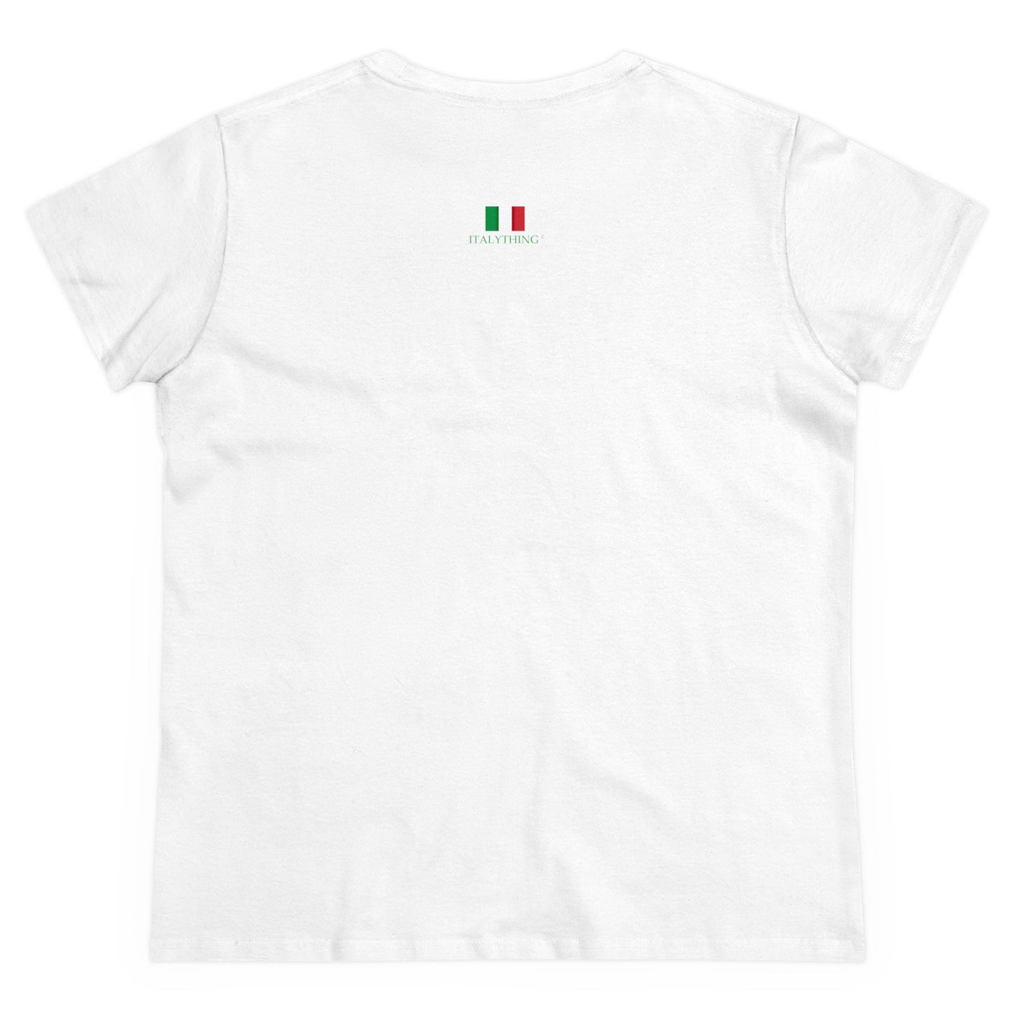 Women's Cotton Tee Spaghetti Slogan!