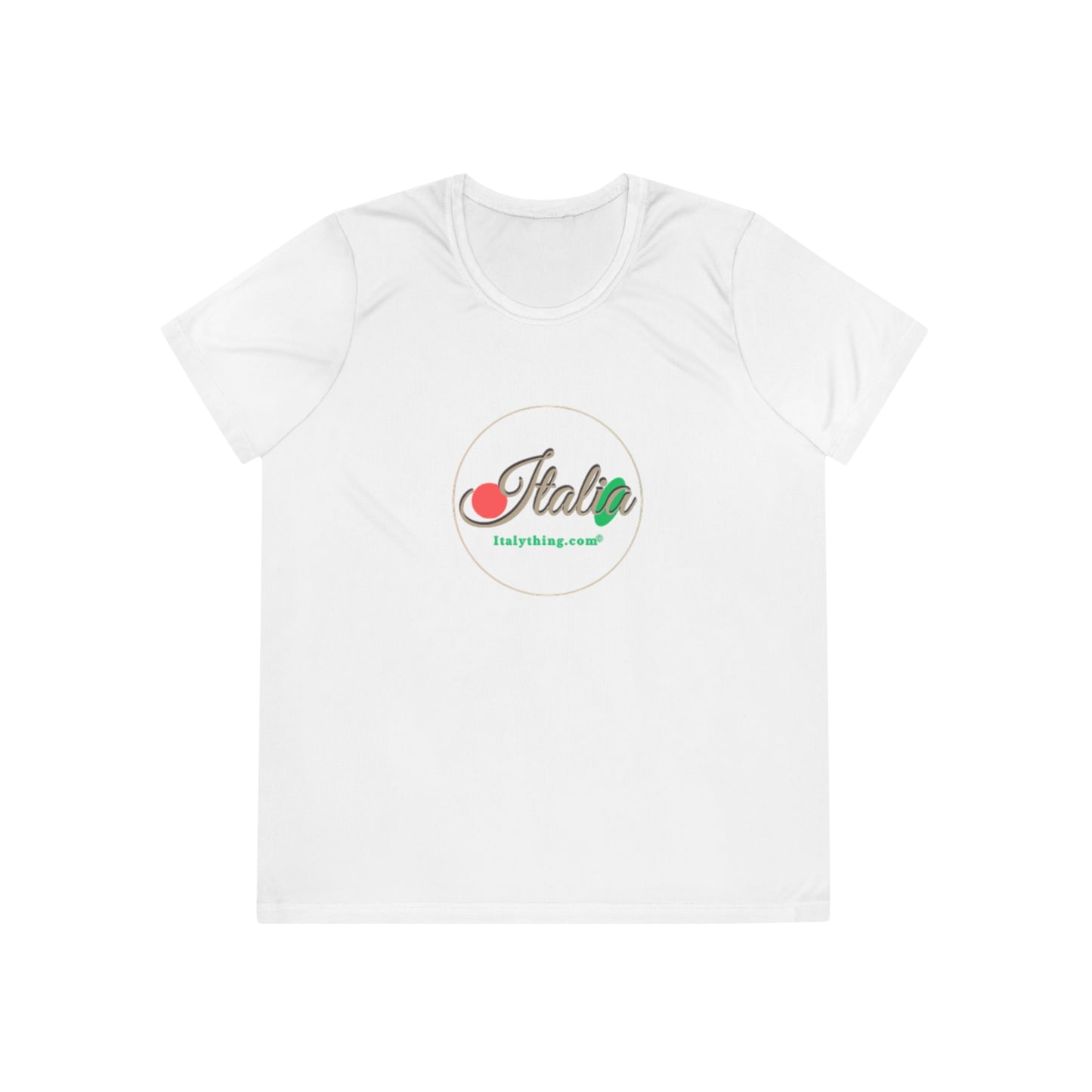 Italia Logo Ladies Competitor Tee
