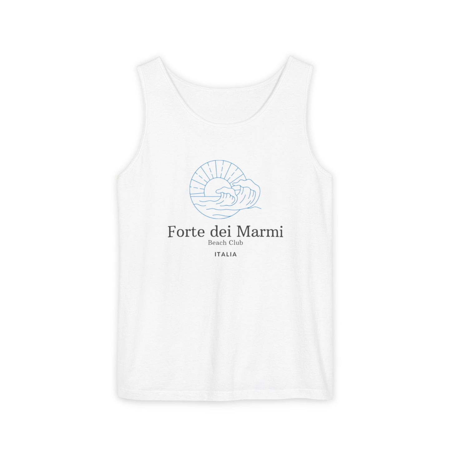 Forte dei Marmi Beach Club Unisex Garment-Dyed Tank Top