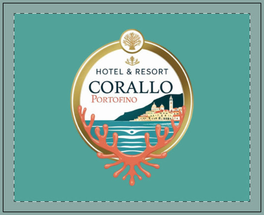 Hotel & Resort Corallo Portofino Glass Candle — Portofino Coastal Scented 11oz