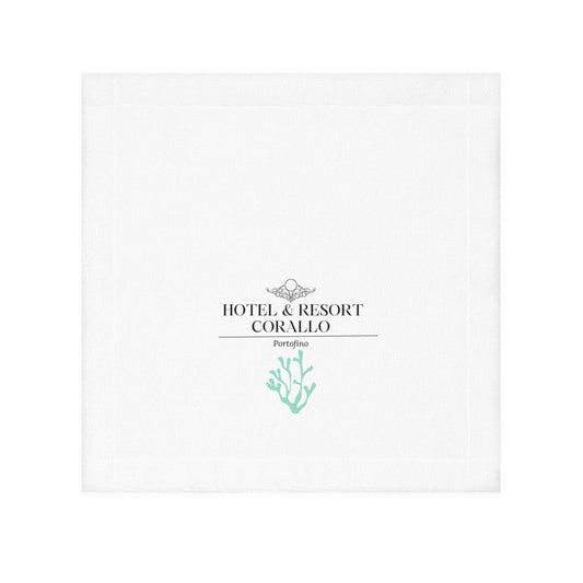 Face Towel from our Hotel & Resort Corallo Portofino Collection